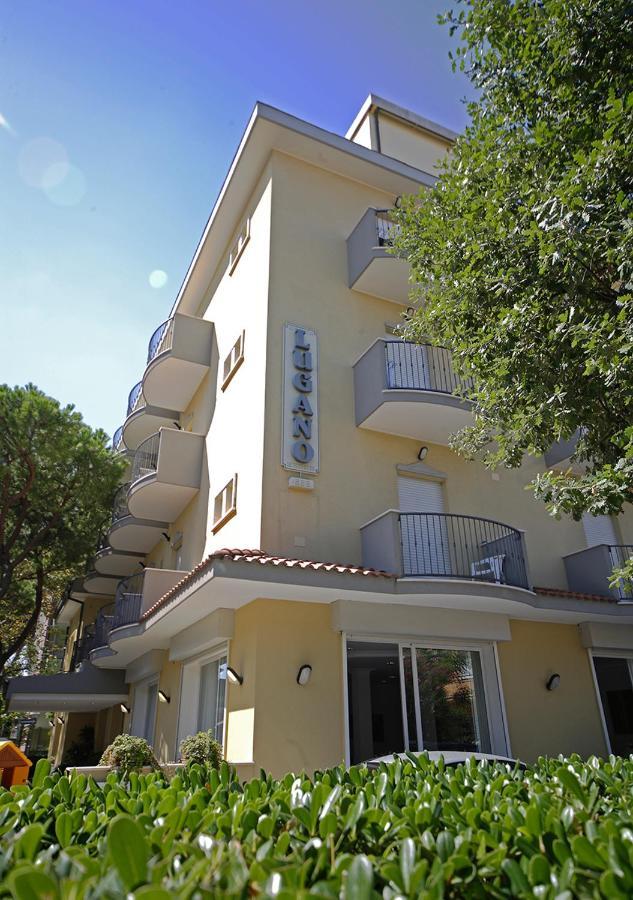 Hotel Lugano Riccione Exteriör bild